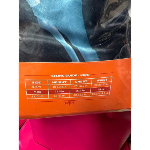 New Hyde & Eek Bootique Kids X-Ray Skeleton Costume Medium - Picture 5 of 5